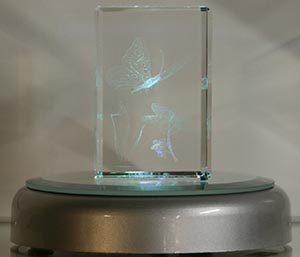 Small Butterfly Crystal