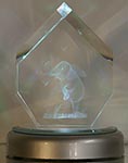 Tear Drop Elephant Crystal